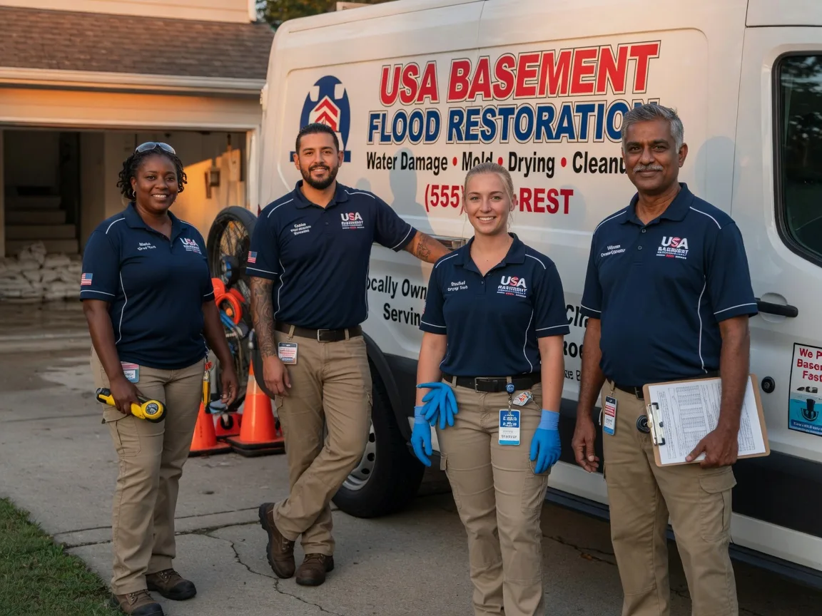 Basement Flood Cleanup company in Friesland, WI