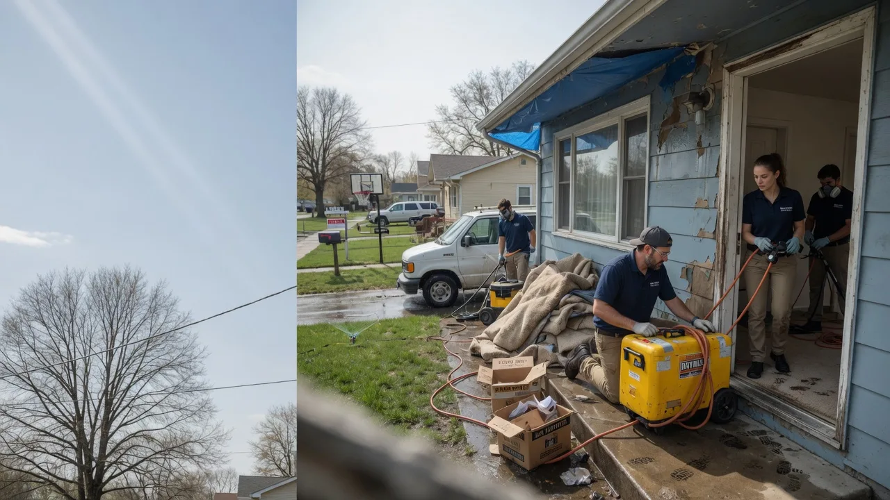 Basement Flood Cleanup in Friesland, WI near me